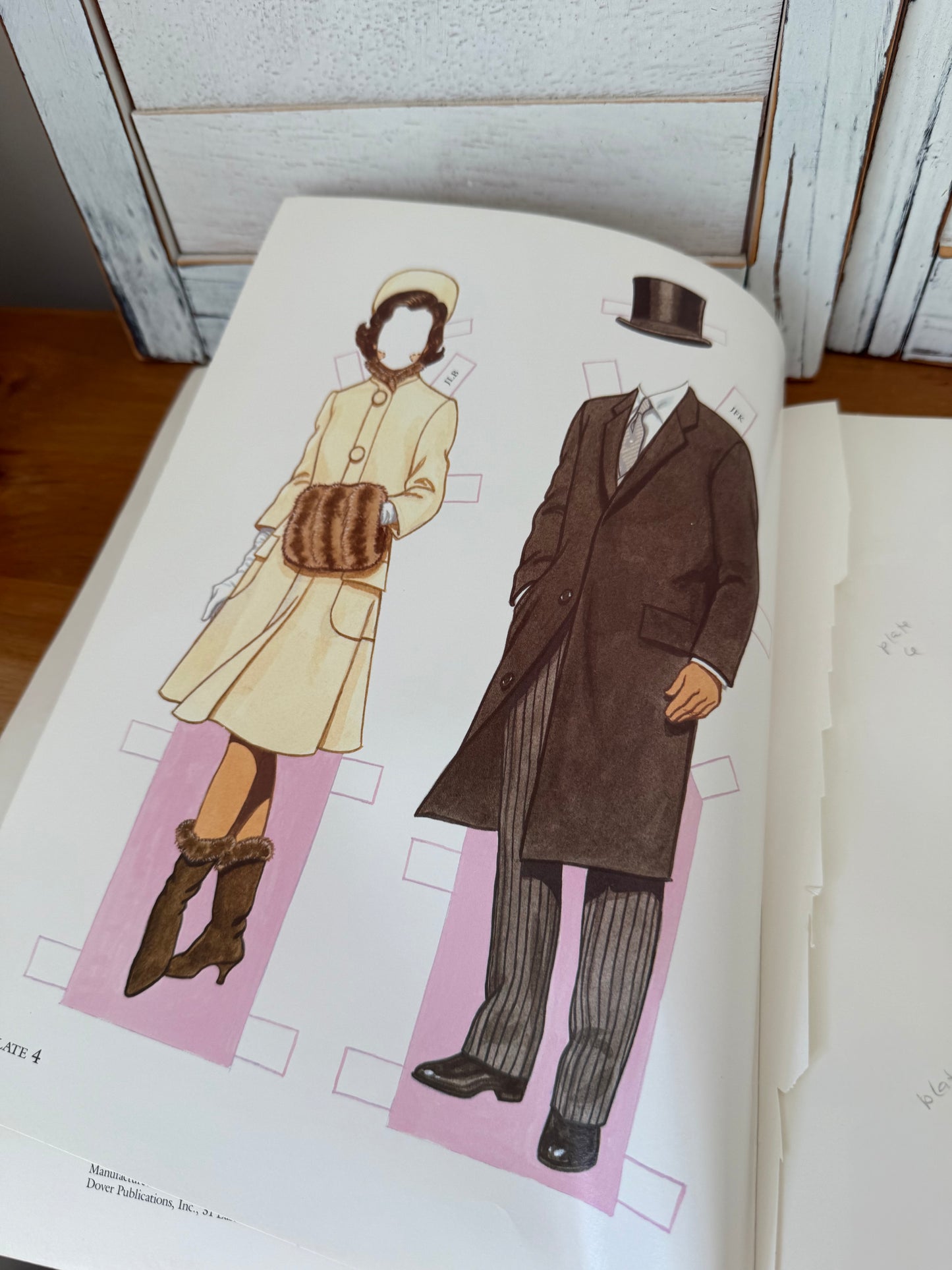 Vintage John F. Kennedy + Family Paper Dolls