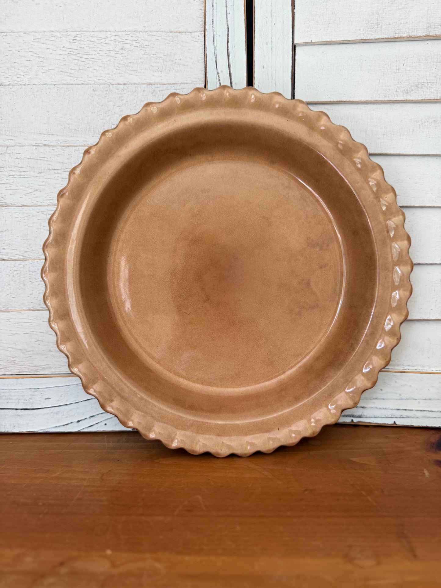Vintage Ceramic Pie Plate