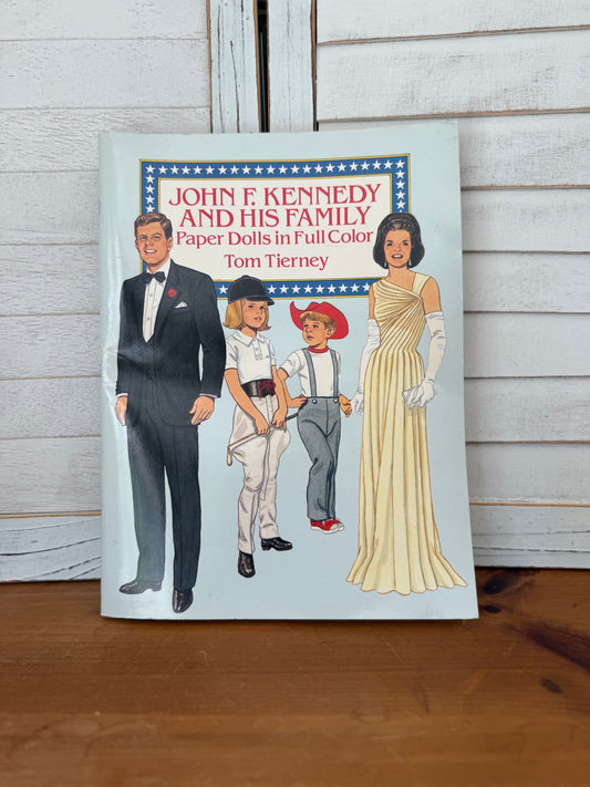 Vintage John F. Kennedy + Family Paper Dolls