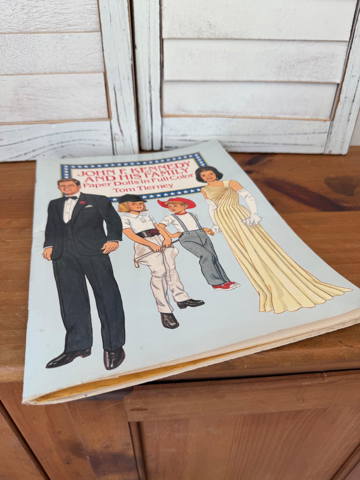 Vintage John F. Kennedy + Family Paper Dolls