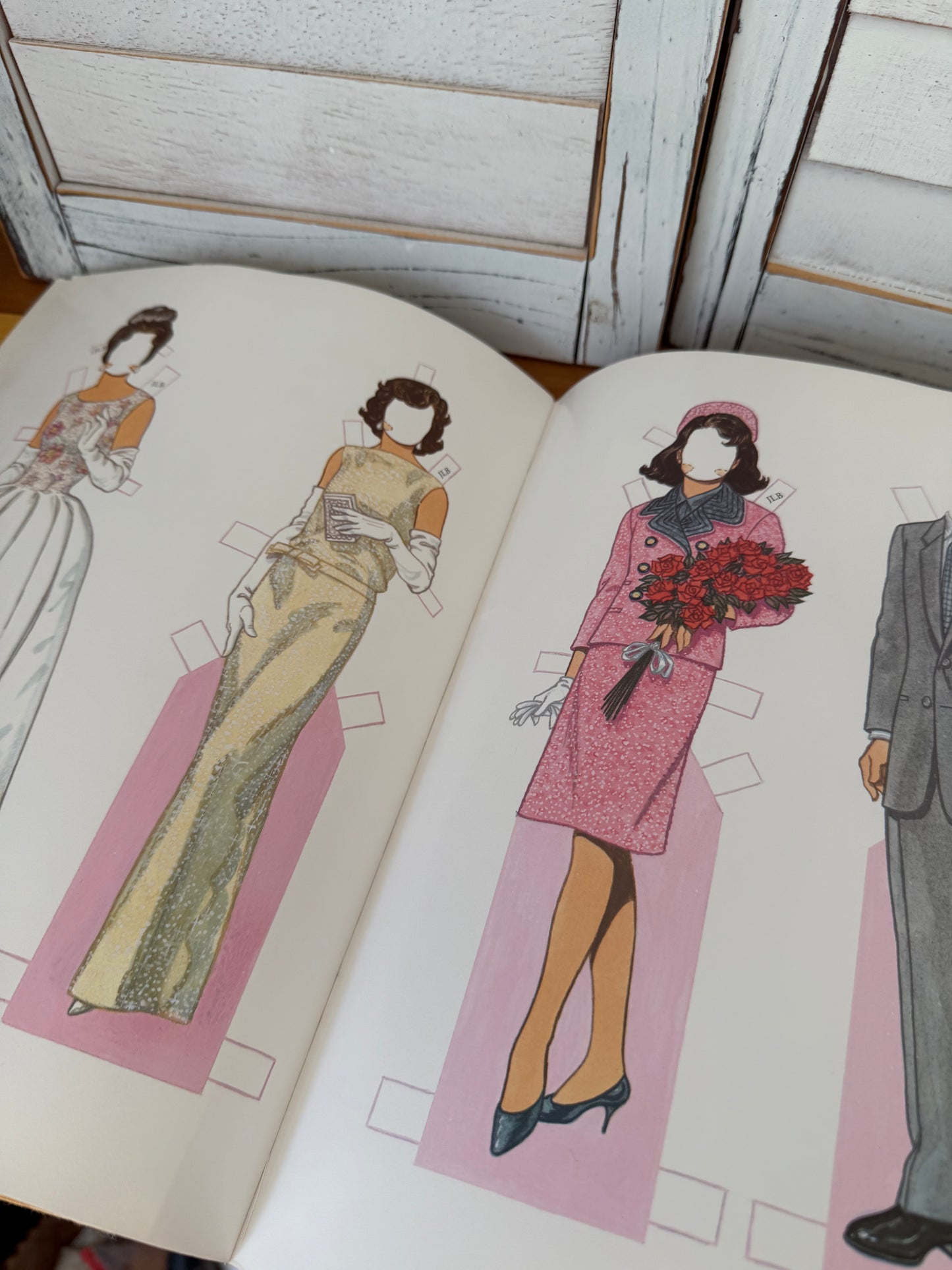 Vintage John F. Kennedy + Family Paper Dolls