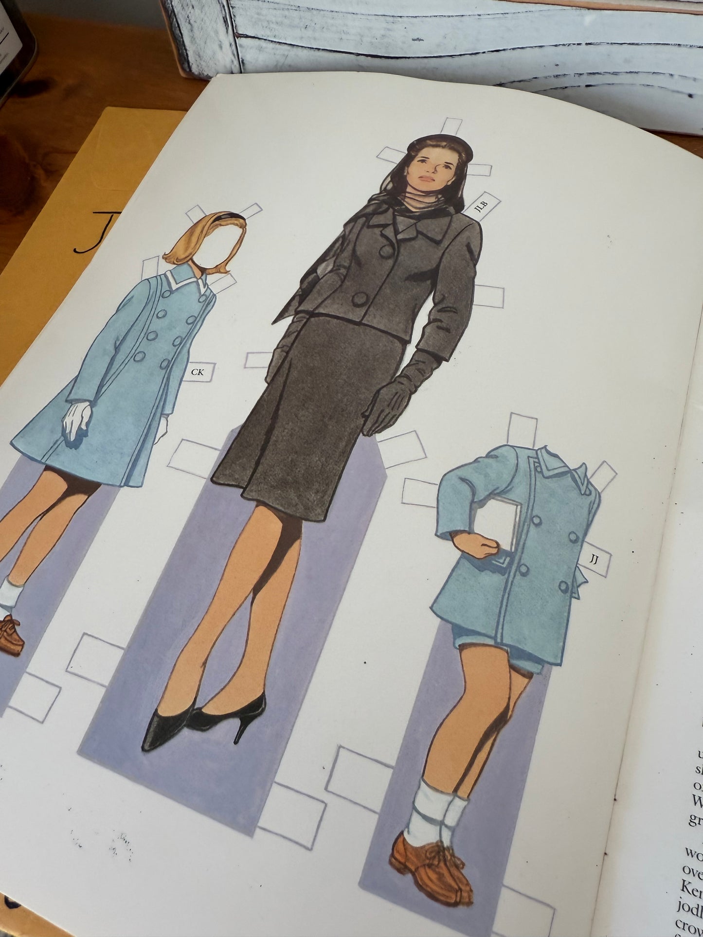 Vintage John F. Kennedy + Family Paper Dolls